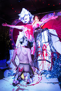 Deep Trash, royal, london, live art, queer, cuntemporary, bethnal green, Giualia Casalini, Diana Georgiou, Jonny Woo